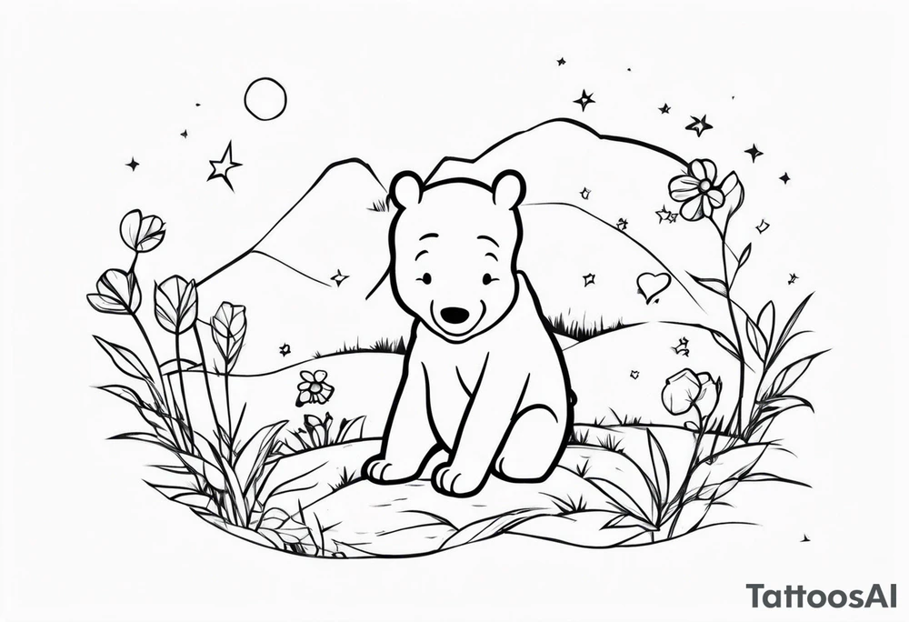 Winnie the Pooh tattoo idea
