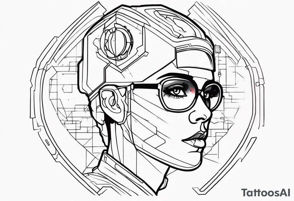 neuromancer tattoo tattoo idea