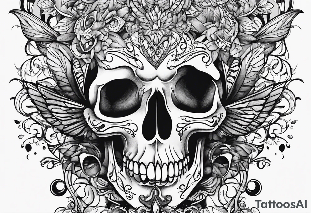 Oxytocin and serotonin and dopamine tattoo idea