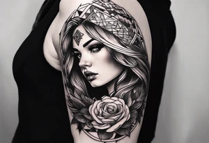 I want a tattoo model that will be positioned on the whole back that contains the following ideas excessive thinking, faith and the difficulties of life for men tattoo idea