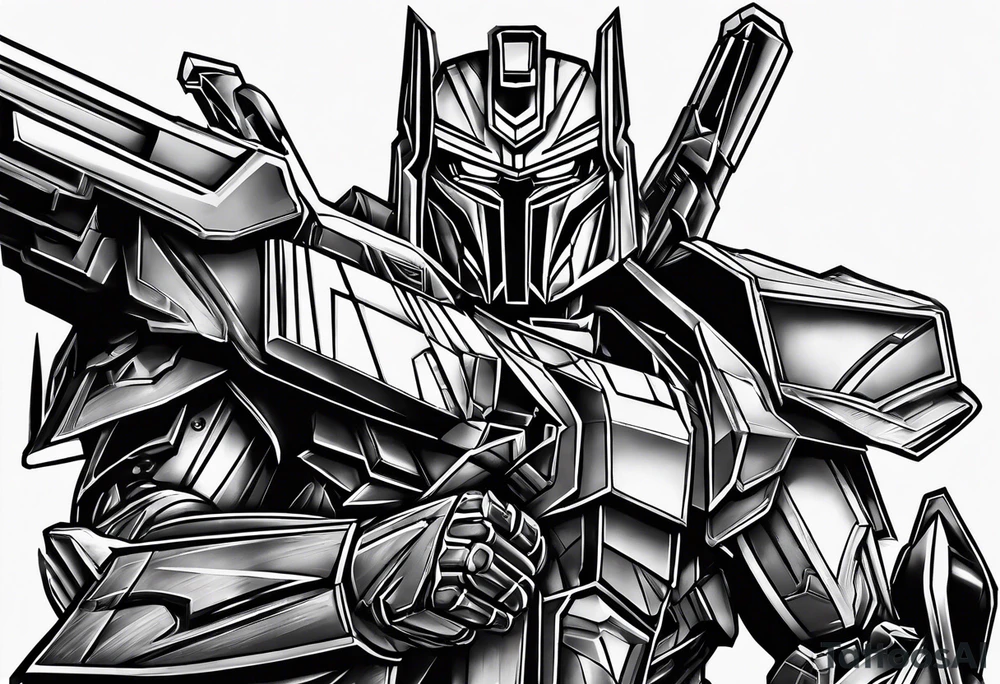 Megatron tattoo idea