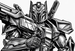 Megatron tattoo idea