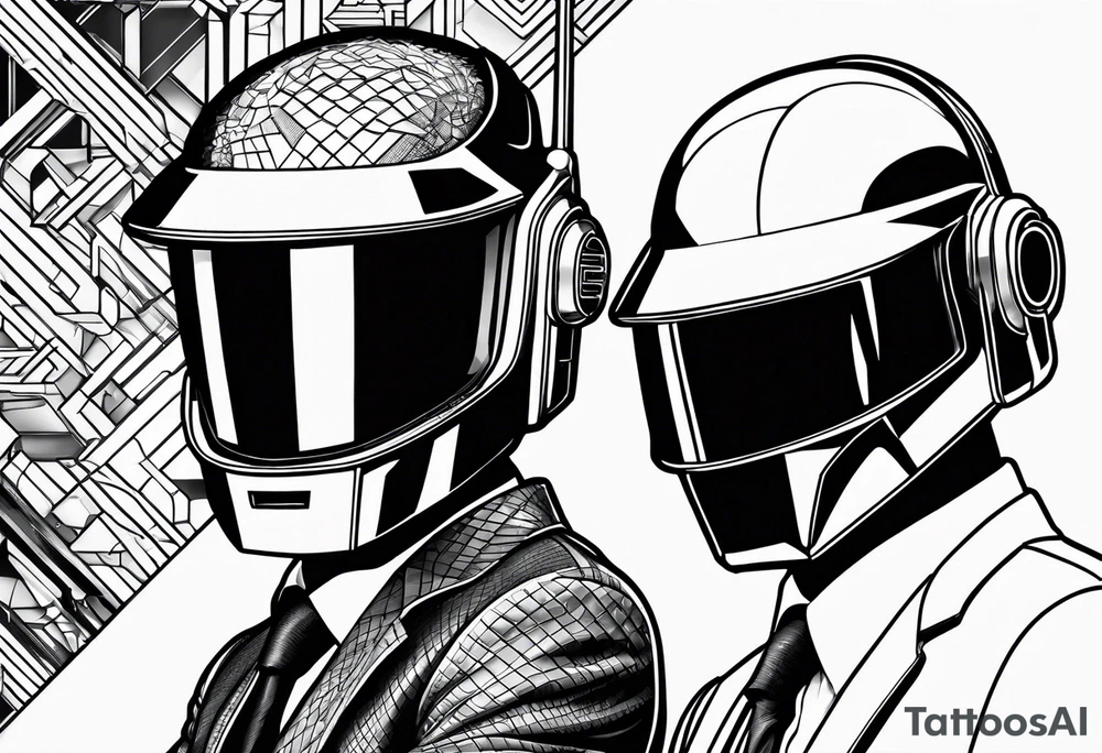 daft punk tattoo idea