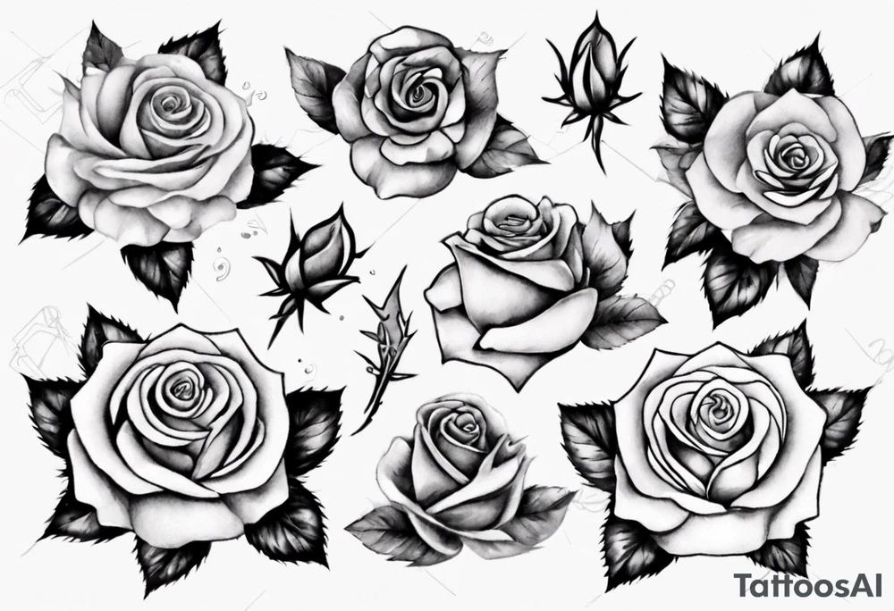 rosa tattoo idea