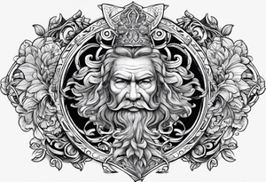 Elder scroll tattoo idea