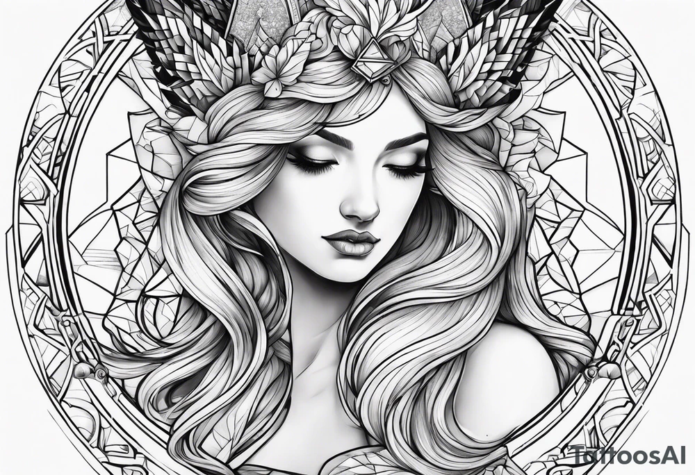 Gnon virgo tattoo idea