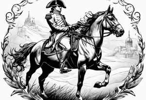 Napoleon on a horse tattoo idea