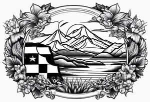 Republic of georgia tattoo idea
