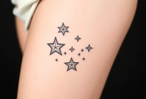 Stars tattoo idea