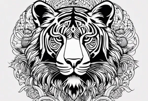 A tattoo that states pain and discipline to achieve your goals in life. it should be placed on the upper back and should express also catholic religion. love to animals tattoo idea