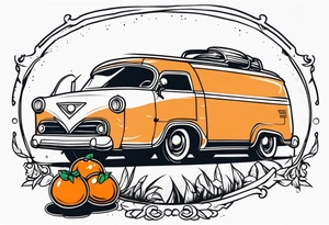 Clementine dog tattoo idea