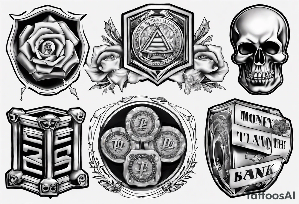 money in the bank tattoo idea