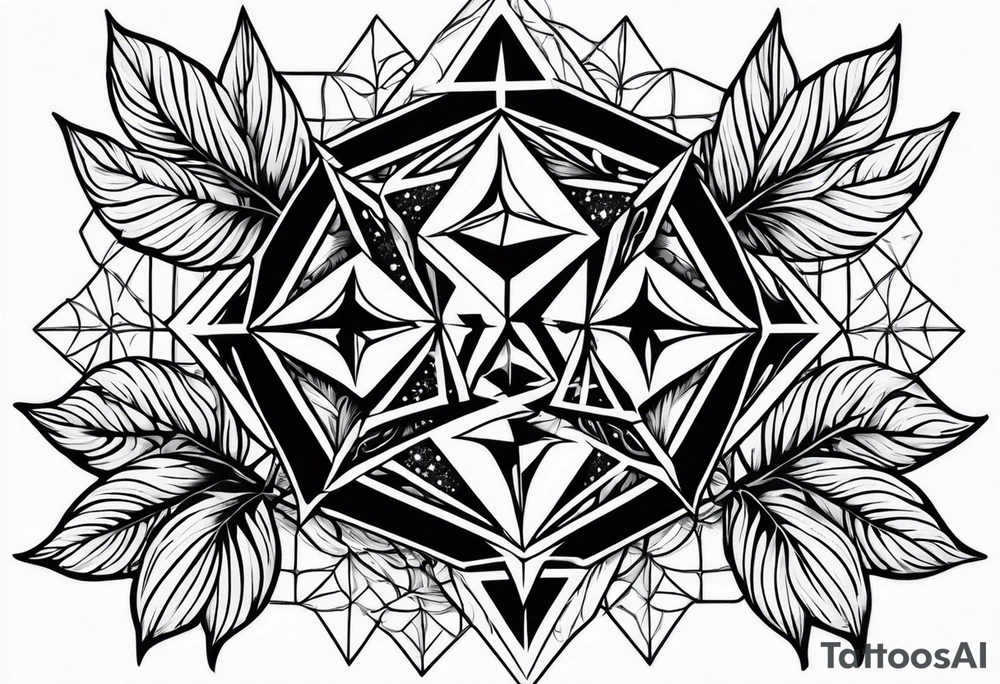 A diamond jewel with a pot leaf and a spiderweb tattoo idea A diamond jewel with a pot leaf and a spiderweb tattoo idea