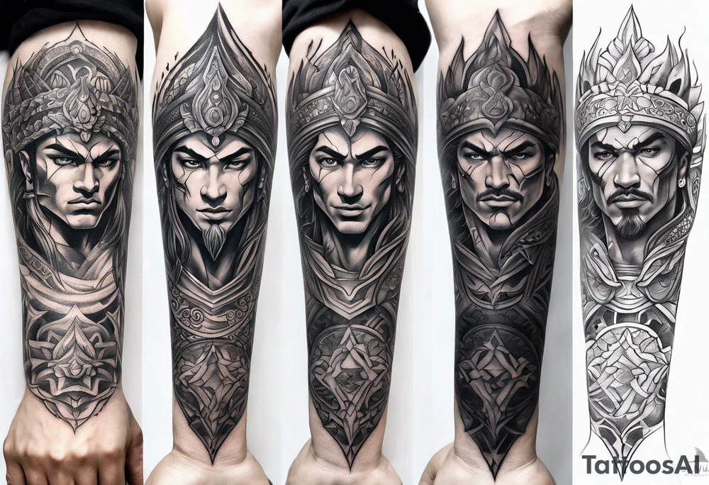 samuria male forearm tattoo tattoo idea