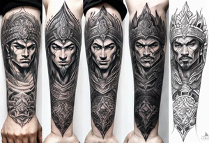 samuria male forearm tattoo tattoo idea