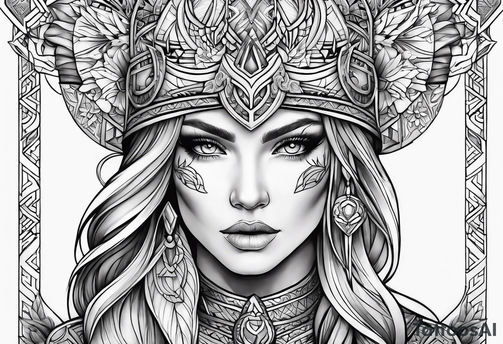 freya norse tattoo idea