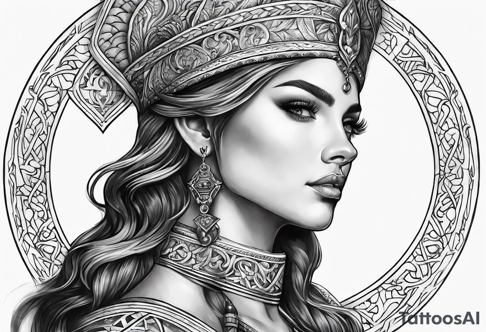 Médiéval tattoo design tattoo idea