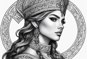 Médiéval tattoo design tattoo idea