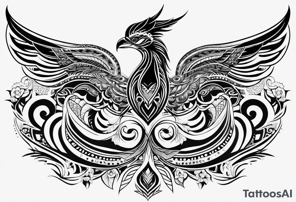 maori spine tattoo tattoo idea