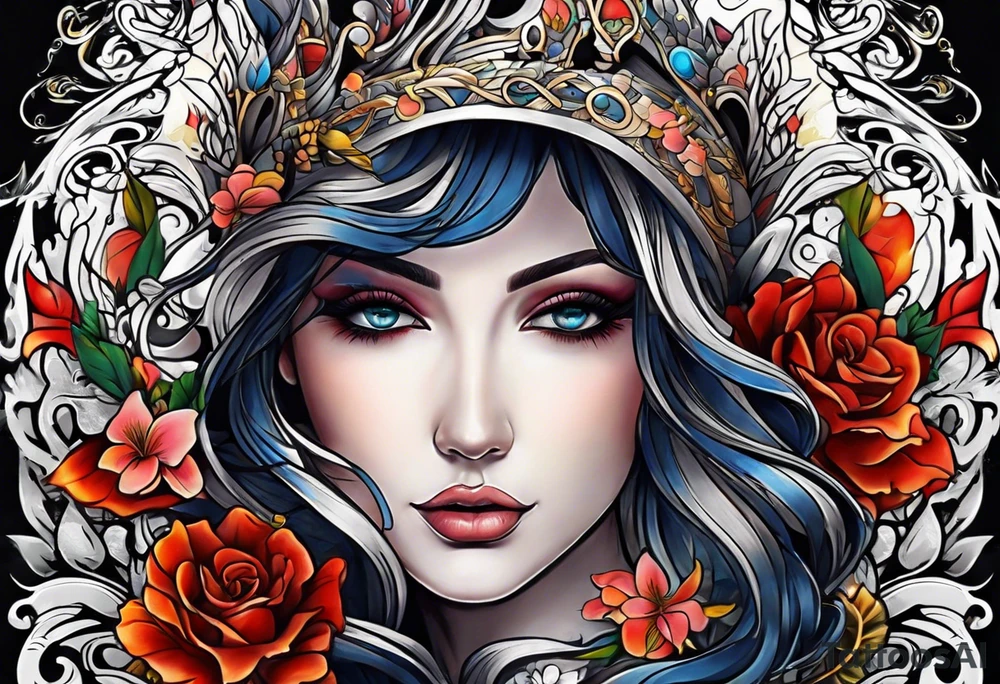 Create a new piece tattoo idea