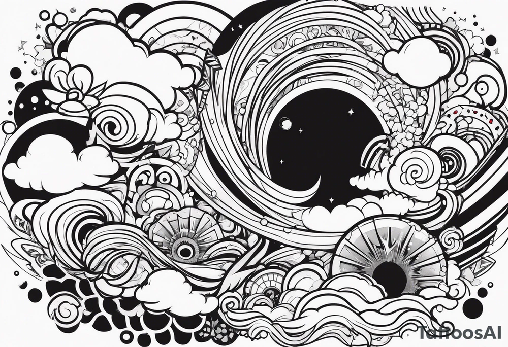 Anime tittles tattoo idea