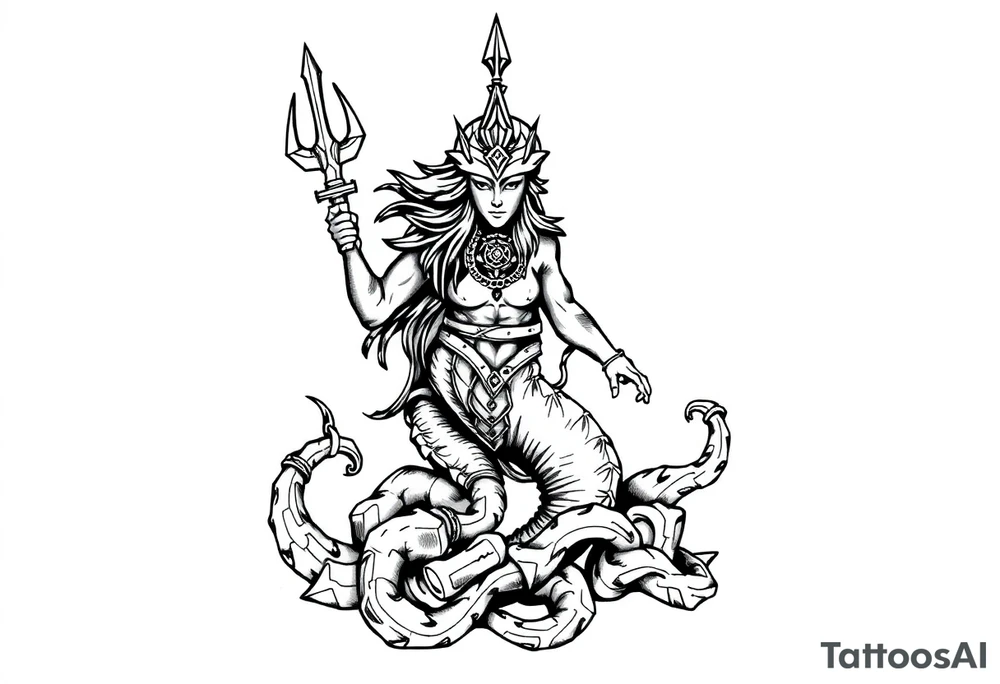 Atlantis tattoo idea