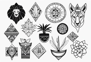 african collarbone tattoos tattoo idea