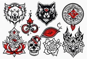 Agression tattoo tattoo idea