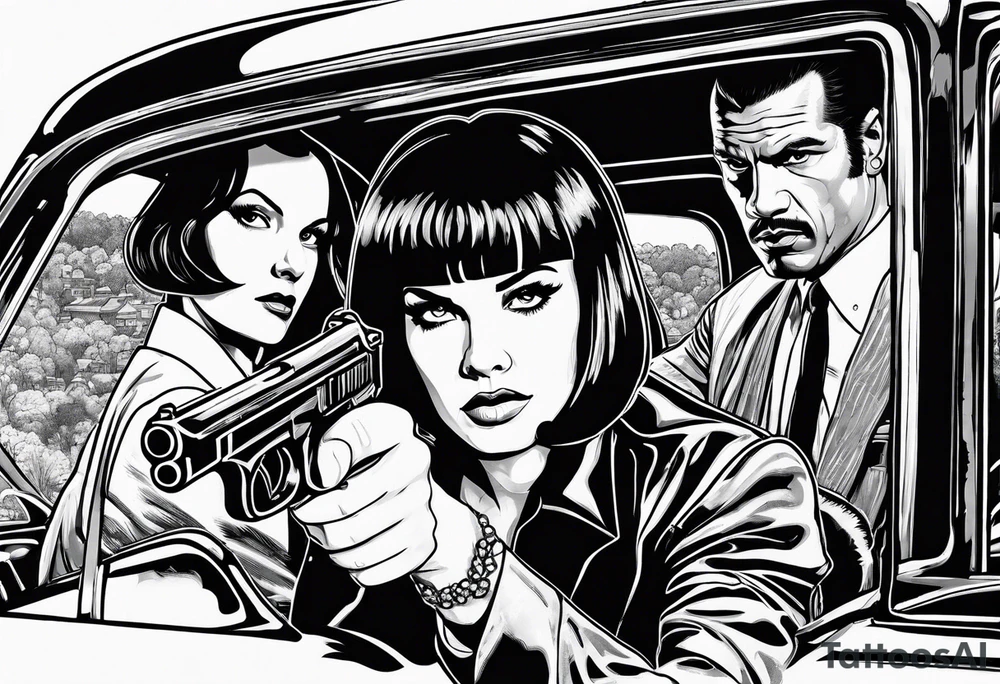 pulp fiction tattoo idea