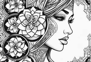 Christian sleeve tattoo idea