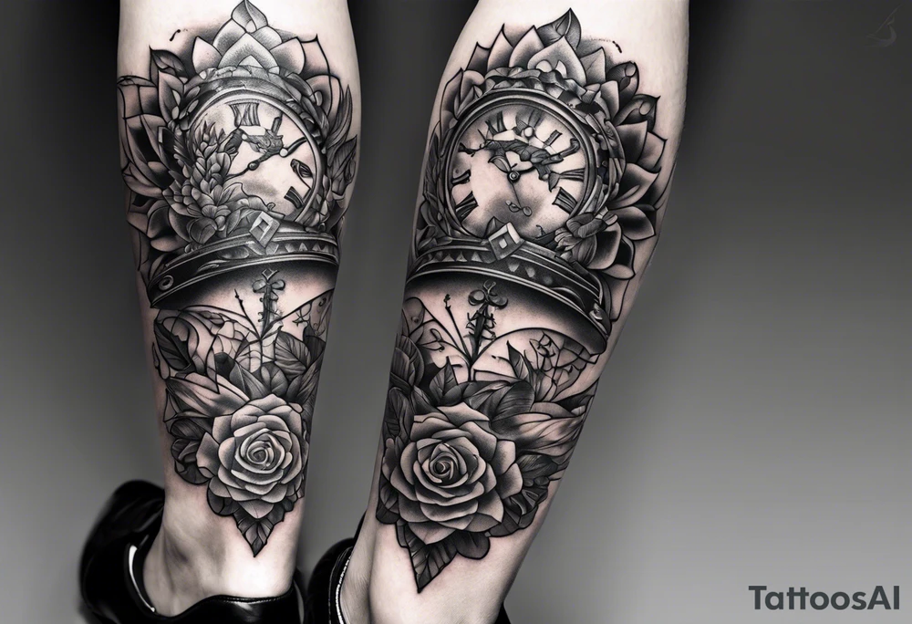 foot tattoo tattoo idea