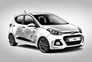 hyundai i10 tattoo idea