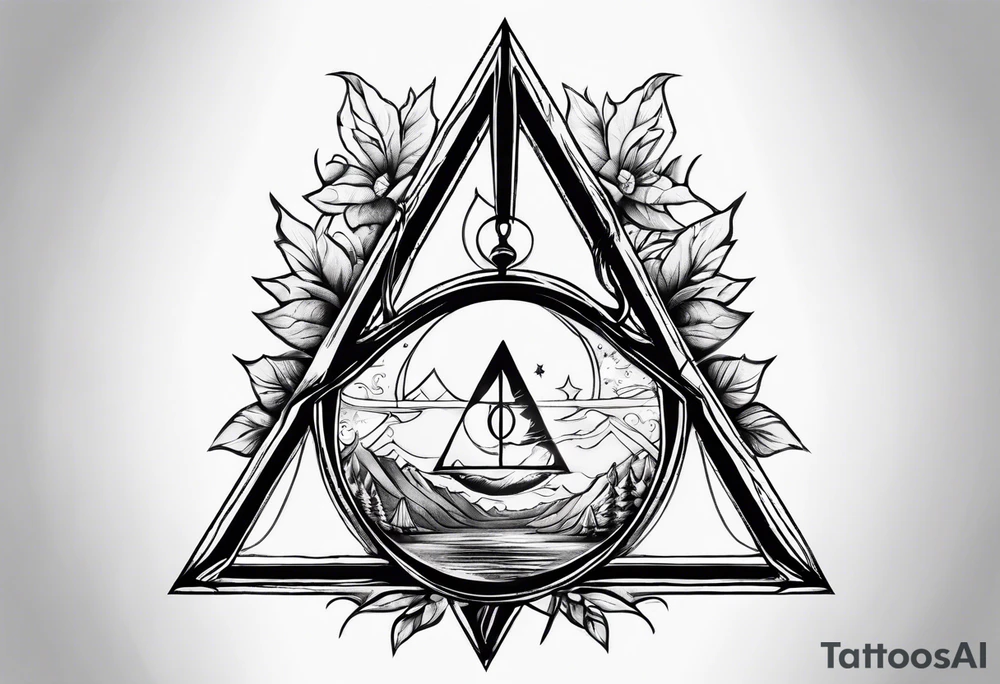 DEATHLY HALLOWS tattoo idea