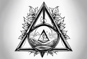 DEATHLY HALLOWS tattoo idea