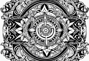 Gemini tribalism tattoo idea