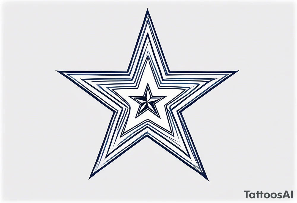 dallas cowboy star tattoo idea