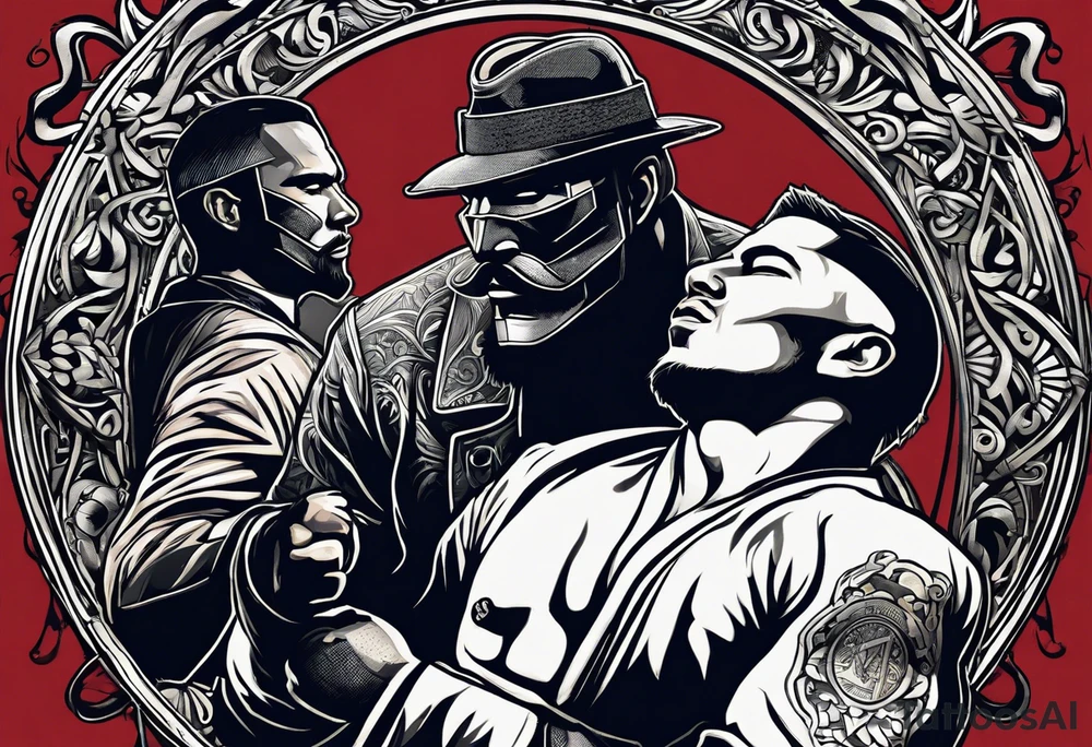 Vendetta, brazilian jiu jitsu, box, Peaky Blinders tattoo idea