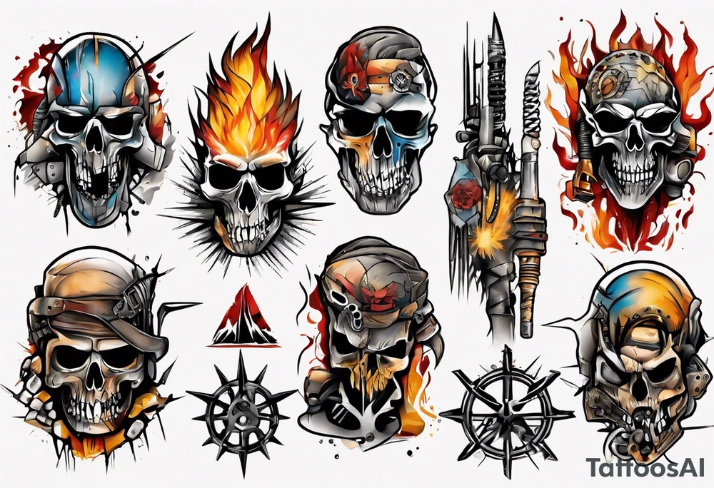 mad max fury road tattoo idea