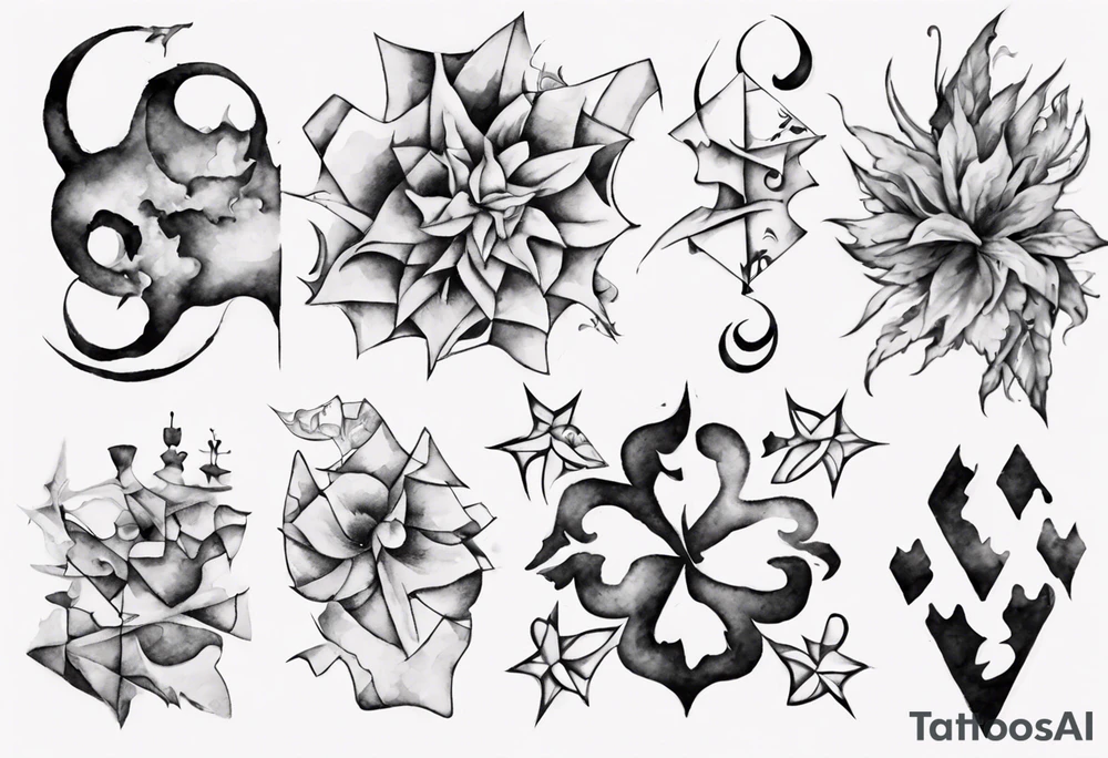 puzzle tattoo idea