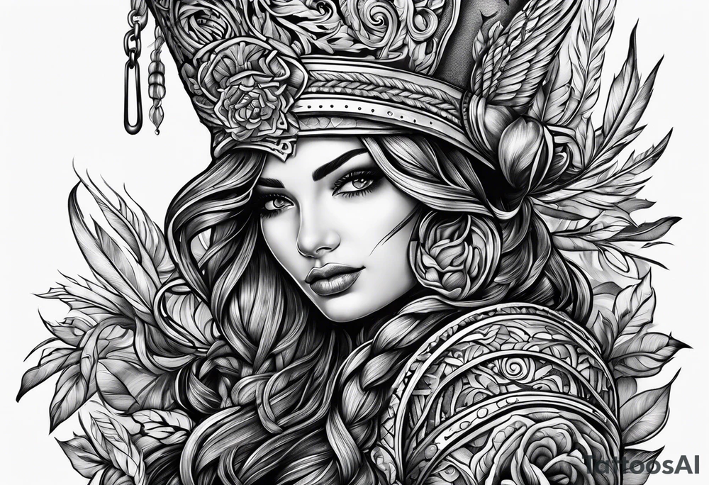 rope access tattoo idea