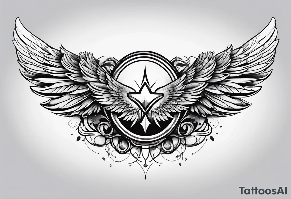 Wings tattoo idea