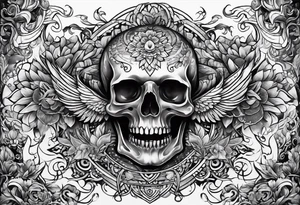 Stomach tattoo full tattoo idea