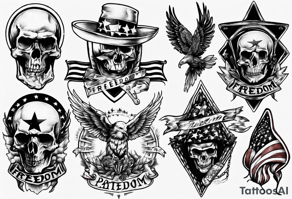 freedom
patriot tattoo idea