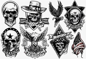 freedom
patriot tattoo idea