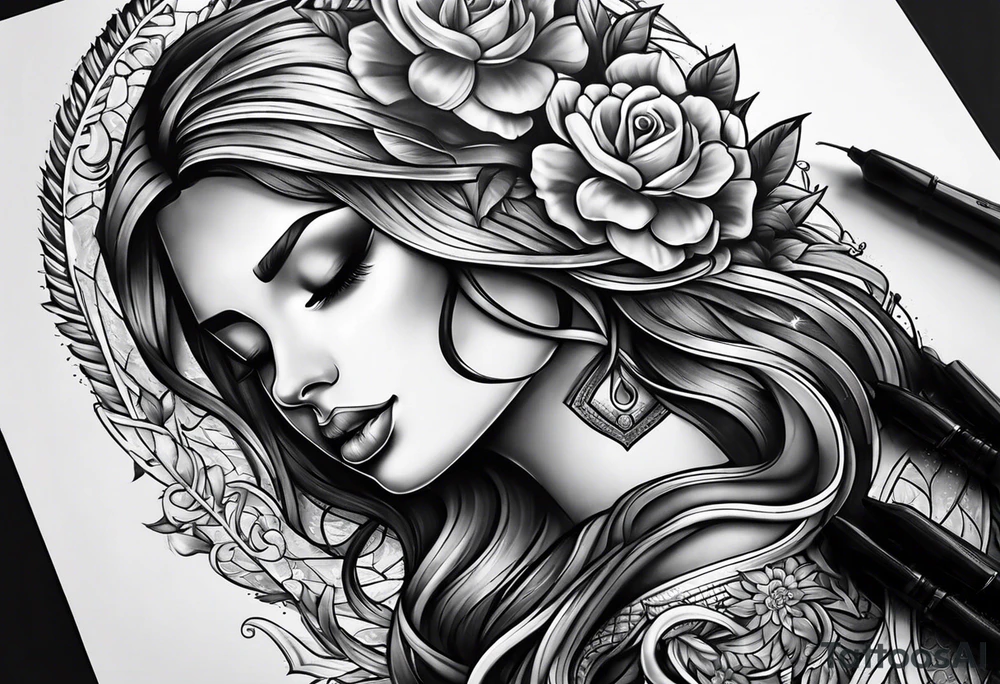 memorial tattoo idea