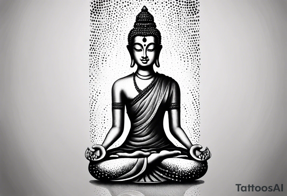 forarm, shiv bhagwan in meditation tattoo idea