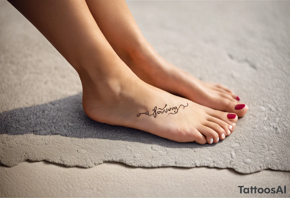 Puzzle Piece: A fine, clean outline with no shading, keeping the design light and elegant.
Handwritten Text: Beneath or slightly to the side of the puzzle piece, your sister’s words “to my favorite sister,” carefully preserving the integrity of her handwriting.
This will create a balanced, meaningful design that's simple yet full of emotion—perfect for a small ankle tattoo. tattoo idea