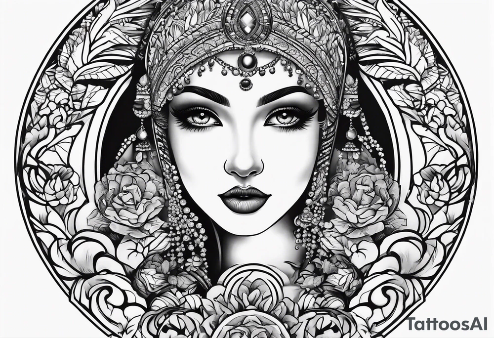 small round tattoo with open in the middle tattoo idea small round tattoo with open in the middle tattoo idea