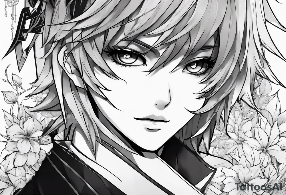 i want something out of the anime solo leveling tattoo idea