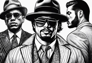 60's Gangster tattoo idea